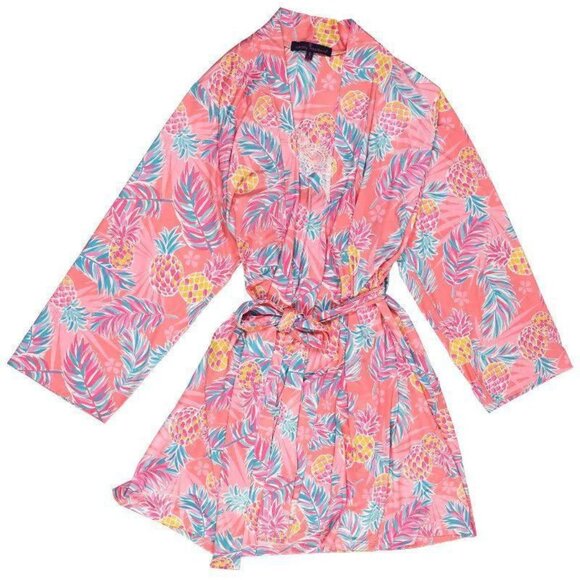 Pineapple PJ Robe Set by Simply Southern NWT - Picture 2 of 2